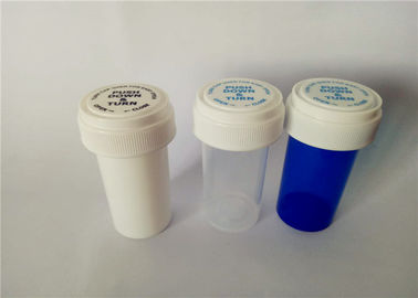 Porcellana Fiale reversibili variopinte del cappuccio del dispensario, fiale di plastica resistenti di prescrizione di odore fornitore