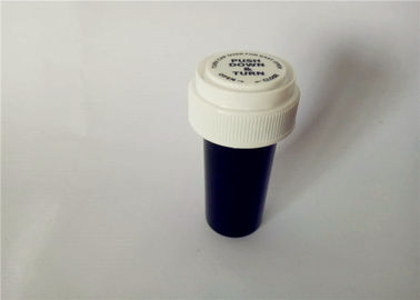 Porcellana 7 resistenti di acqua opachi di colore di pillola di dimensioni dei contenitori aperti facili della bottiglia per le cannabis fornitore