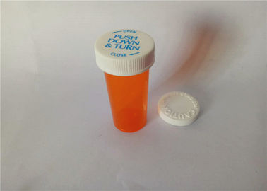 Porcellana Fiale resistenti del bambino del commestibile pp, 06 bottiglie ambrate della medicina della prova del bambino del Dott fornitore