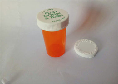 Porcellana La medicina portatile della prova del bambino imbottiglia il polipropilene 100% del commestibile con il coperchio a pressione fornitore