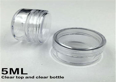 Porcellana Contenitori acrilici lisci del concentrato 5ml, contenitori di plastica con tappo a vite del concentrato fornitore